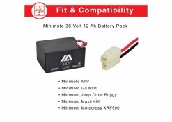 Coupon 🔥 AlveyTech 36 Volt Battery For Minimoto ATV, Go Kart, Jeep Dune Buggy, Maxii, & Motocross XRF500 🔥 14 Coupon 🔥 AlveyTech 36 Volt Battery For Minimoto ATV, Go Kart, Jeep Dune Buggy, Maxii, & Motocross XRF500 🔥 -Battery Charger Shop b02 137 c web