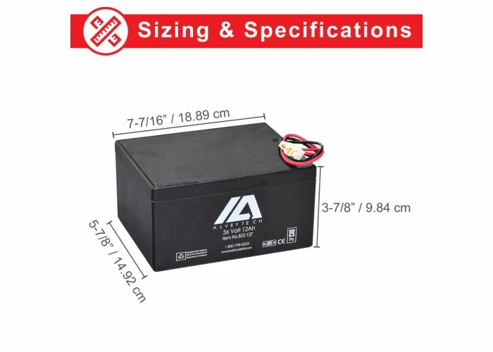 Coupon 🔥 AlveyTech 36 Volt Battery For Minimoto ATV, Go Kart, Jeep Dune Buggy, Maxii, & Motocross XRF500 🔥 7 Coupon 🔥 AlveyTech 36 Volt Battery For Minimoto ATV, Go Kart, Jeep Dune Buggy, Maxii, & Motocross XRF500 🔥 - Image 5