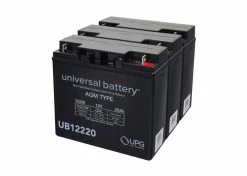 Flash Sale 🤩 Mon Ster Half U1 22 Ah (18Ah Upgrade) 36 Volt AGM Scooter Battery Pack 😉